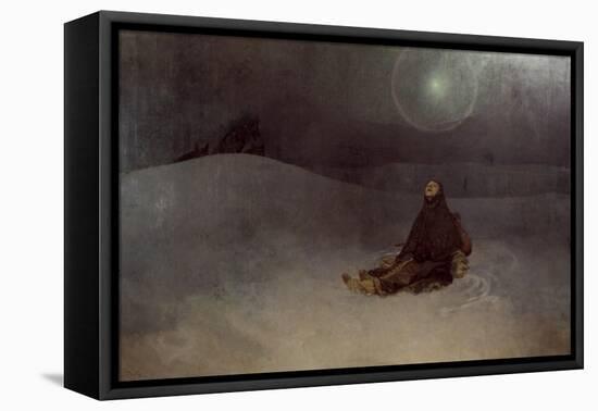 Woman in the Wilderness, 1923-Alphonse Mucha-Framed Premier Image Canvas