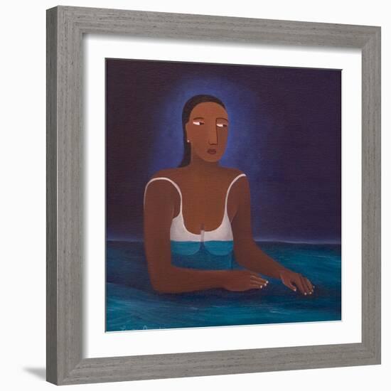 Woman in Water, 2004-Laura James-Framed Giclee Print