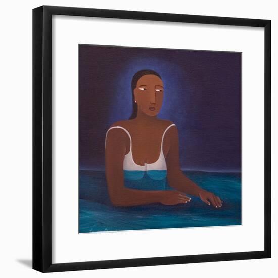 Woman in Water, 2004-Laura James-Framed Giclee Print