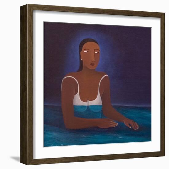 Woman in Water, 2004-Laura James-Framed Giclee Print