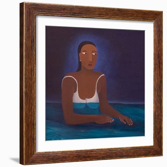 Woman in Water, 2004-Laura James-Framed Giclee Print