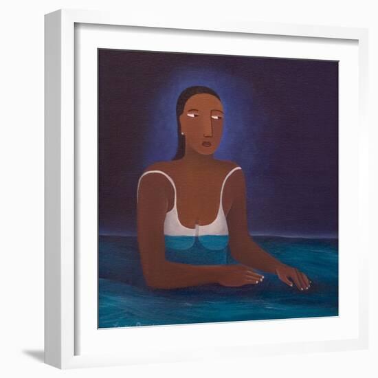 Woman in Water, 2004-Laura James-Framed Giclee Print