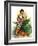 "Woman in Wheelbarrow,"June 20, 1931-Ellen Pyle-Framed Giclee Print