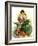 "Woman in Wheelbarrow,"June 20, 1931-Ellen Pyle-Framed Giclee Print