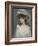 Woman in White, C.1880 (Oil on Canvas)-Raimundo De Madrazo Y Garreta-Framed Giclee Print