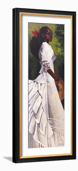 Woman In White I-Boscoe Holder-Framed Giclee Print