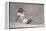 Woman in White Shirt and Shorts-Bettmann-Framed Premier Image Canvas