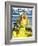 "Woman in Yellow," Saturday Evening Post Cover, June 15, 1935-Andrew Loomis-Framed Giclee Print