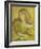 Woman in Yellow-Dante Gabriel Rossetti-Framed Giclee Print