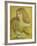 Woman in Yellow-Dante Gabriel Rossetti-Framed Giclee Print