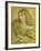 Woman in Yellow-Dante Gabriel Rossetti-Framed Giclee Print