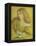 Woman in Yellow-Dante Gabriel Rossetti-Framed Premier Image Canvas