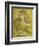 Woman in Yellow-Dante Gabriel Rossetti-Framed Giclee Print