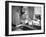 Woman Ironing in Slum Home-William C^ Shrout-Framed Photographic Print