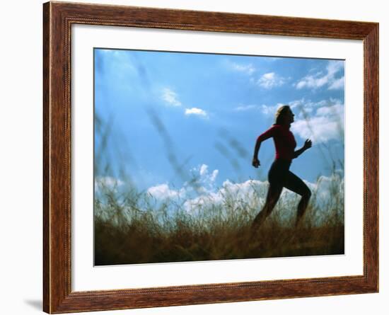 Woman Jogging-Cristina-Framed Photographic Print