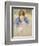 Woman Leaning over Baby-Mary Cassatt-Framed Giclee Print