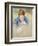 Woman Leaning over Baby-Mary Cassatt-Framed Giclee Print