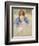 Woman Leaning over Baby-Mary Cassatt-Framed Giclee Print