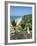 Woman Looking Over Coconut Palms to the Beach, Kovalam, Kerala State, India-Gavin Hellier-Framed Photographic Print