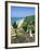 Woman Looking Over Coconut Palms to the Beach, Kovalam, Kerala State, India-Gavin Hellier-Framed Photographic Print