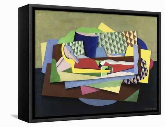 Woman Lying Down-Georges Valmier-Framed Premier Image Canvas