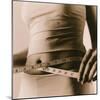 Woman Measuring Her Waist-Cristina-Mounted Photographic Print