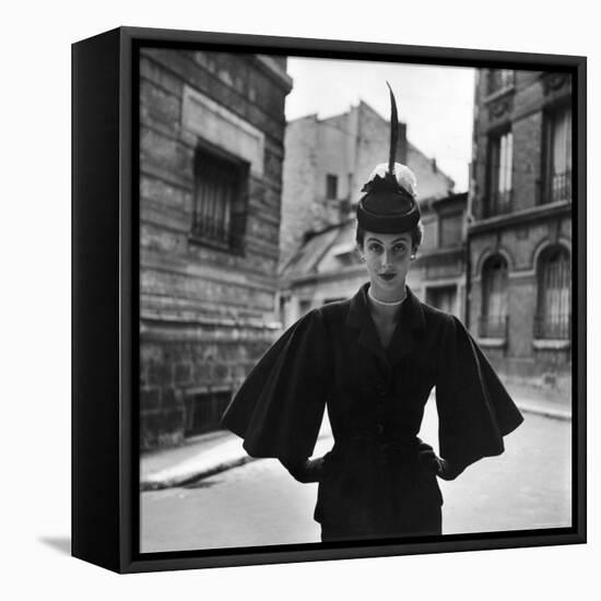 Woman Modeling a Full Sleeved Suit-Gordon Parks-Framed Premier Image Canvas
