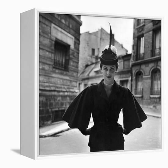 Woman Modeling a Full Sleeved Suit-Gordon Parks-Framed Premier Image Canvas