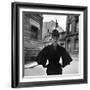 Woman Modeling a Full Sleeved Suit-Gordon Parks-Framed Photographic Print