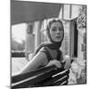 Woman Modeling College Fashion Head Scarfs, 1950-Nina Leen-Mounted Photographic Print