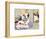 Woman Observing as Couple Have Sex-Japanese School-Framed Premium Giclee Print