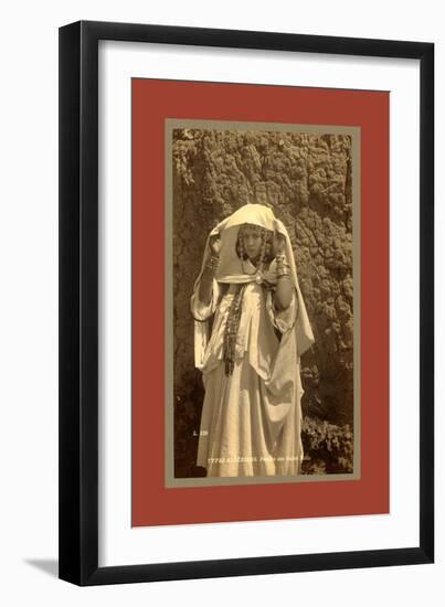 Woman of Ouled Nai-Etienne & Louis Antonin Neurdein-Framed Giclee Print