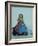 Woman of Procida, Seated (W/C on Paper)-Antoine Auguste Ernest Herbert or Hebert-Framed Giclee Print