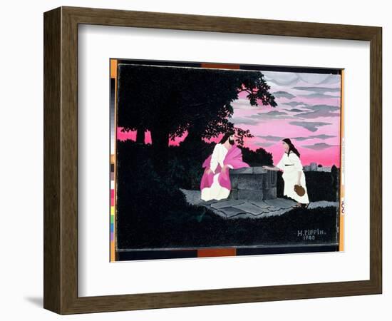 Woman of Samaria, 1940 (Oil on Canvas)-Horace Pippin-Framed Giclee Print