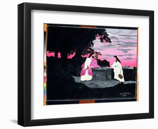 Woman of Samaria, 1940 (Oil on Canvas)-Horace Pippin-Framed Giclee Print