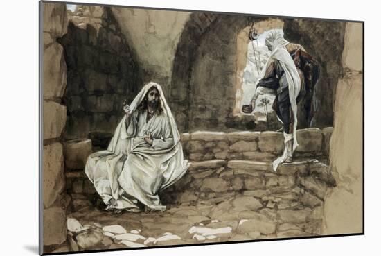 Woman of Samaria at the Well-James Tissot-Mounted Giclee Print