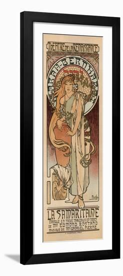 Woman of Samaria-Alphonse Mucha-Framed Giclee Print