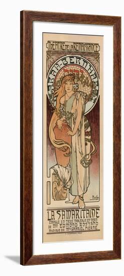 Woman of Samaria-Alphonse Mucha-Framed Giclee Print