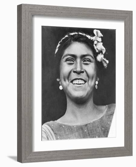 Woman of Tehuantepec, Mexico, 1929-Tina Modotti-Framed Photographic Print