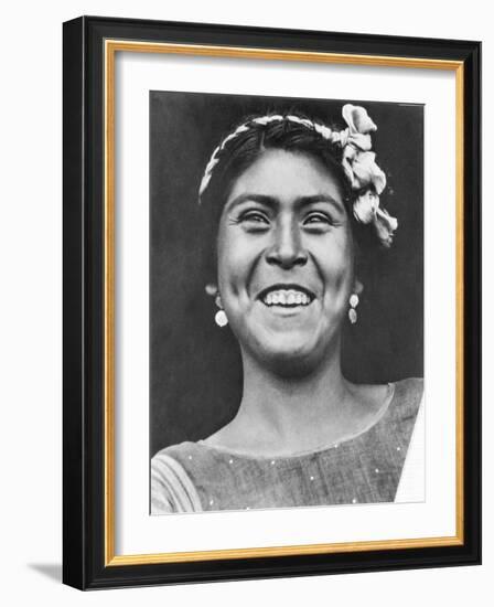 Woman of Tehuantepec, Mexico, 1929-Tina Modotti-Framed Photographic Print