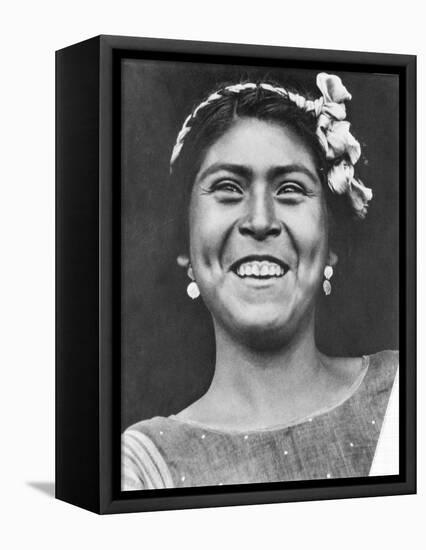 Woman of Tehuantepec, Mexico, 1929-Tina Modotti-Framed Premier Image Canvas