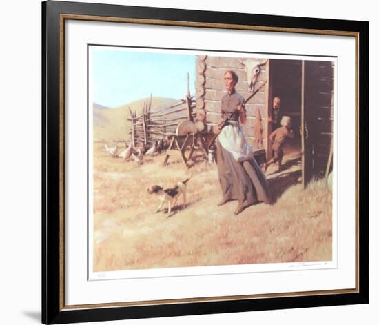 Woman of the West-Harvey William Johnson-Framed Limited Edition