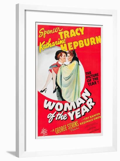 Woman of the Year, 1942-null-Framed Giclee Print