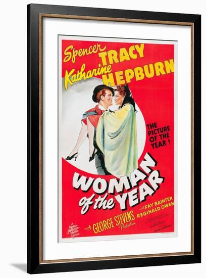 Woman of the Year, 1942-null-Framed Giclee Print