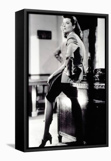 Woman of the Year, Katharine Hepburn, 1942-null-Framed Stretched Canvas