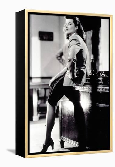 Woman of the Year, Katharine Hepburn, 1942-null-Framed Stretched Canvas