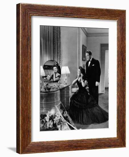 Woman Of The Year, Katharine Hepburn, Spencer Tracy, 1942-null-Framed Photo