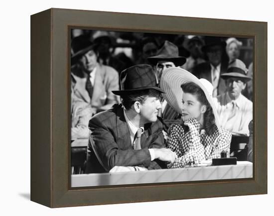 Woman Of The Year, Spencer Tracy, Katharine Hepburn, 1942-null-Framed Stretched Canvas