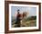 Woman of Yao Minority with Cellphone, Longsheng Terraced Ricefields, Guangxi Province, China-Angelo Cavalli-Framed Photographic Print