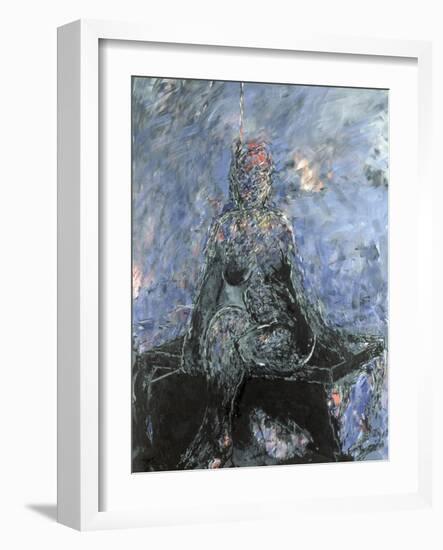 Woman on a Banquette, 1984-Stephen Finer-Framed Giclee Print